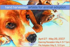 Hand Harvested Artists For Animal Adoption